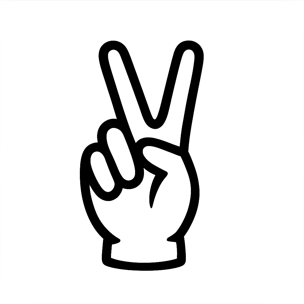 チョキのアイコン