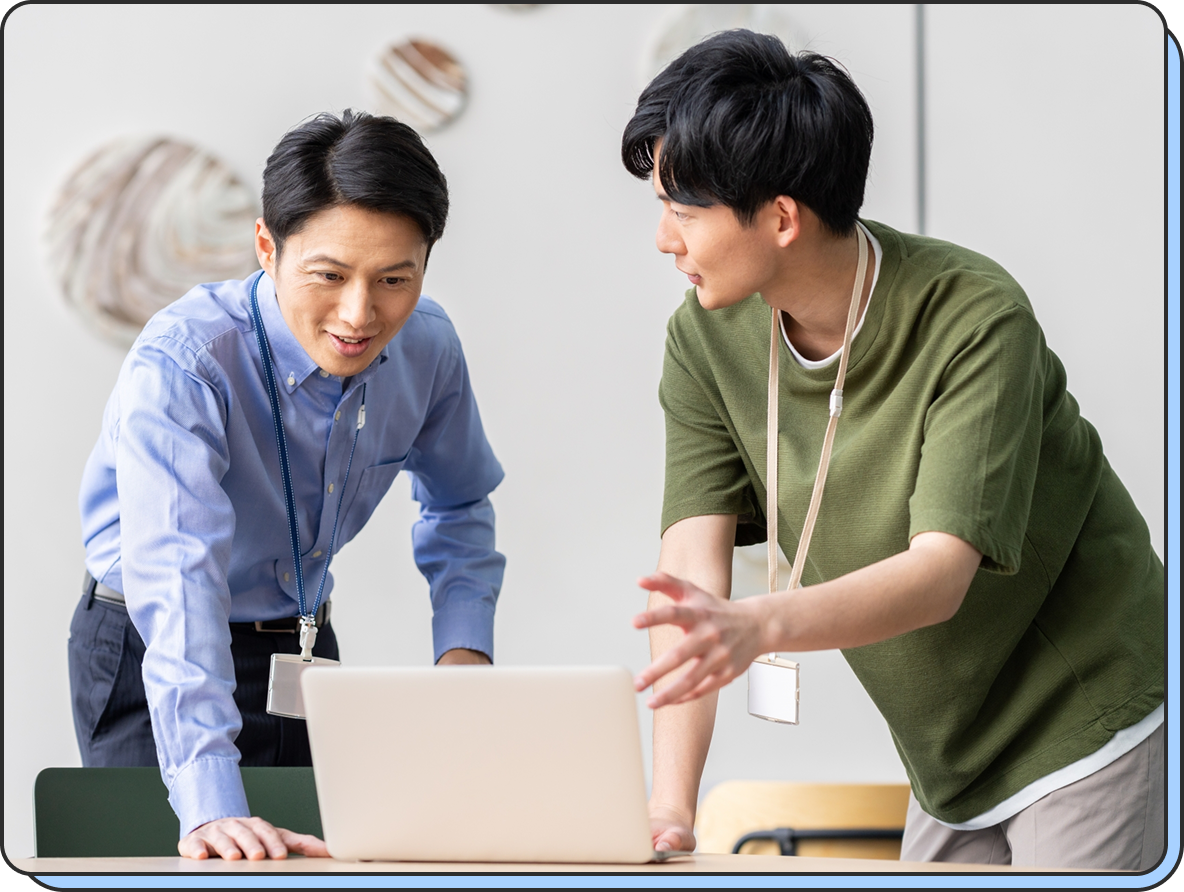 男性二人