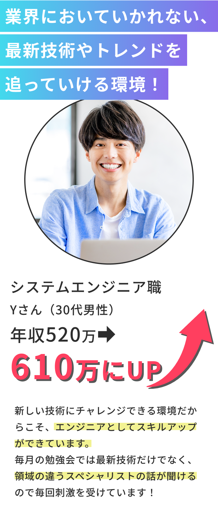 お客様と直接関わる